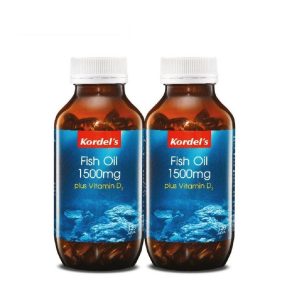 Kordel’s Fish Oil 1500mg + Vitamin D3 Capsule
