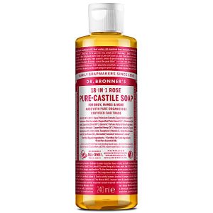 DR BRONNERS ROSE CASTILE SOAP 236ML