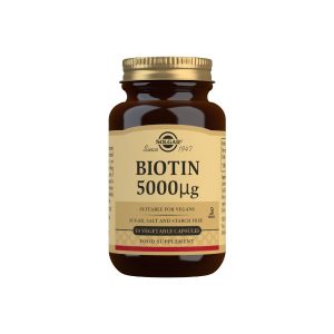SOLGAR BIOTIN 5000MCG 50CAPS